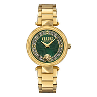 Versus Versace Womens Gold Stainless Steel Quartz Watch VSPCD1K21