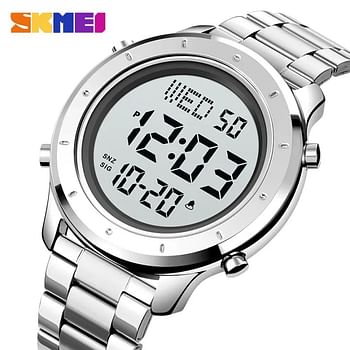 SKMEI  New Stainless Steel Luminous Fashion Casual Waterproof Wrist Watch For Men 1864.