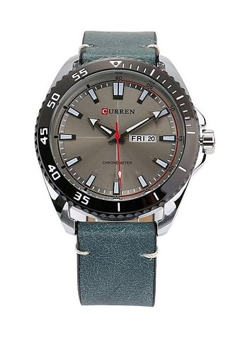 CURREN 8272 Boys' Analog Quartz Watch - 44mm - Green