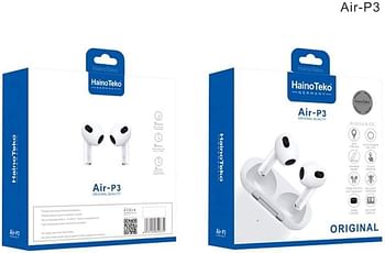 Haino Teko P3 Bluetooth Earbuds with Mic and Touch Control Compatible With iPhone 13