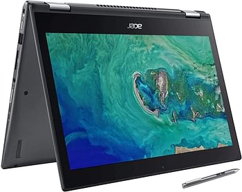 Acer SPIN 5 SP513-52N (2 in 1 Laptop) - 13.3" inch FHD 1920*1080 ips X360 Display- 8TH Gen core i5 8250U Processor-8GB Ram DDR4-512GB NVMe SSD- ENG/ARABIC Backlit KB-Finger print Security-USB Type C-Win 11 Home