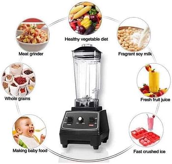 SILVER CREST Heavy Duty Commercial Grade Blender with 2 jars