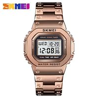 SKMEI Waterproof Stainless Steel Digital Wristwatches 1456.