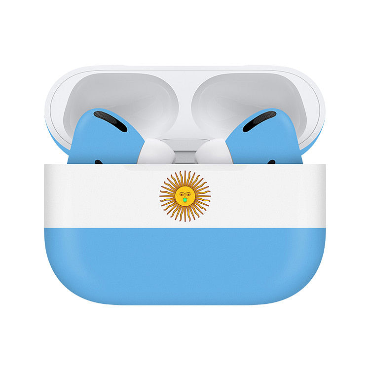 Apple Airpods Pro (2nd Generation) Customized By Caviar Matte Argentina Flag