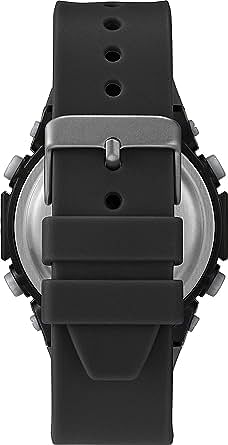 Timex Mens Quartz Watch, Digital Display and Resin Strap.