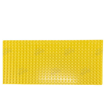 BERRY Build-up Board for Duplo Blocks (Yellow, 51: 25cm)