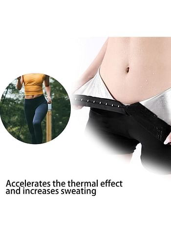 Sauna Shorts Sweat Wicking Yoga Shorts Hot Sweat Shorts for Intense Workouts, Tummy Control Workout Bottoms for Body Shaping