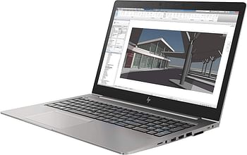 أتش بي زد بوك كمبيوتر محمول للألعاب HP ZBook 15u G6 / i7-8th Gen / RAM 32GB DDR4 / 512GB SSD / 15.6 بوصة / AMD Radeon Pro WX 3200 4GB Graphics / رمادي / لوحة مفاتيح باللغة الإنجليزية / العربية - Windows 11