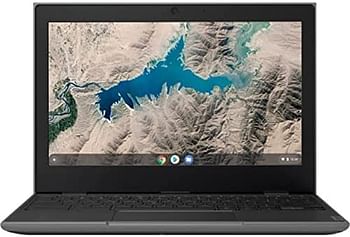 .كمبيوتر محمول Lenovo 100e Chromebook بشاشة مقاس 11.6 بوصة ، ومعالج AMD A4 / Chrome OS / ذاكرة وصول عشوائي سعة 4 غيغابايت / ذاكرة eMMC سعة 32 غيغابايت / بطاقة رسومات AMD Radeon R4 مدمجة أسود