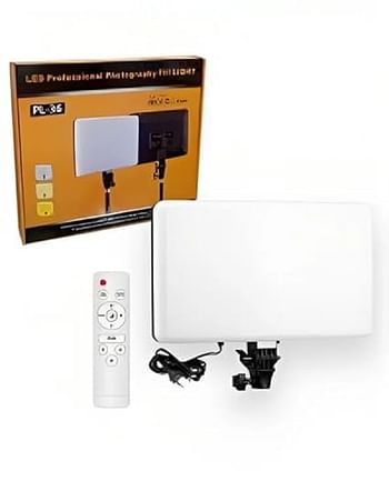 مصباح LED احترافي للتصوير الفوتوغرافي مزود بشاشة لمس USB PL-36