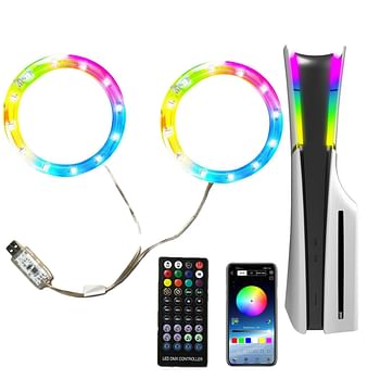 RGB LED Light With 8 Colour 400 Light Effects Remote Control Decal Decoration Accessories LED Light RGB Led Strip Light