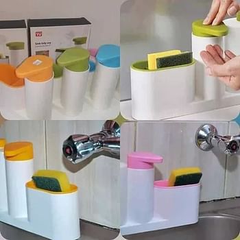 3 Piece Set Sink Tidy/ Organizer multi color