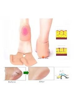 Anti Crack Silicon Gel Heel And Foot Protector Moisturizing Socks