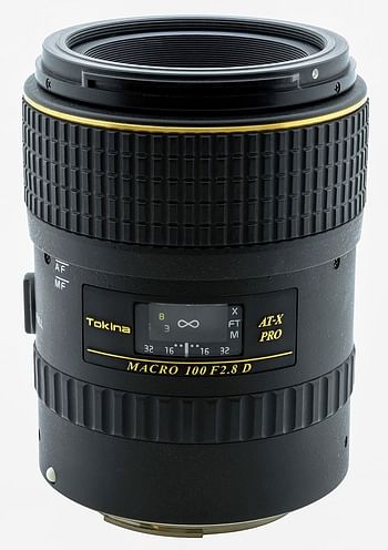 Tokina at-X 100mm f/2.8 PRO D Macro Lens for Canon EOS Digital and Film Cameras