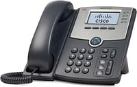 Cisco SPA504G 4-Line IP Phone with 2-Port Switch,  PoE and LCD Display, Black