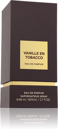 Fragrance World Vanille En Tobacco Eau de Parfum For Men 80ml