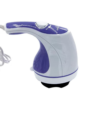 Relax & Spin Tone Spin Tone Massager Wired Body Massager - Purple & White