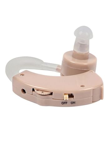 Cyber Sonic Bionic Plastic Ear Amplifier Hearing Aid, Beige