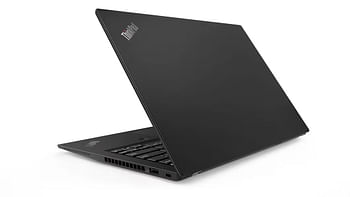 Lenovo Thinkpad T490s Ultrabook Laptop 14 Inch 8th Generation FHD ips High Density Display Core i7 Windows Hello FingerPrint Backlit US KB Thunderbolt type C Windows 11 Pro 512GB NVMe SSD - 32GB RAM - Black