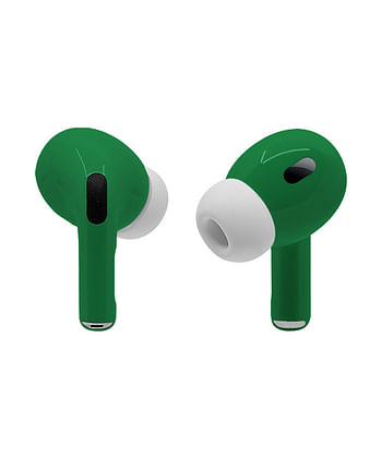 Apple Airpods Pro (2nd Generation) Customized By Caviar Glossy Billiard Green