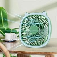 Portable Desktop Fan with Hanging, USB Rechargeable Fan for Home, Office