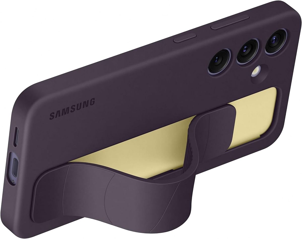 Samsung Galaxy S24 Standing Grip Case, Dark Violet