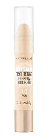 Maybelline New York City Dream Brightening Creamy Concealer - 0.11 oz., Fair 10