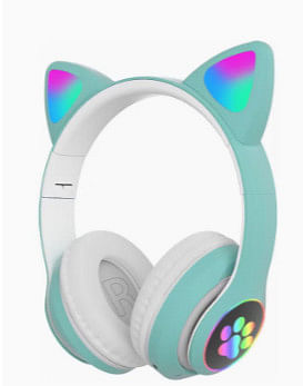 Cat Ears Foldable Headset / Multicolour