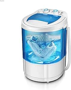 Mini Shoe Washing Machine Portable Compact Washing Shoes Brush Machine Electric Shoe Washer Centrifuge For Apartments Camping Dormitories