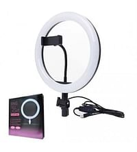 Ring Light 26cm 10 inch Ring Fill Light 3 Color Modes With Dimmable