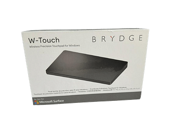 Brydge W-Touch Wireless Precision Touchpad | Compatible with Surface & Windows | Designed for Surface - Black