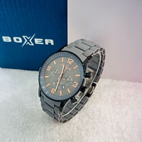 Boxer 070 Men's Stainless Steel Analog Watch / Silver