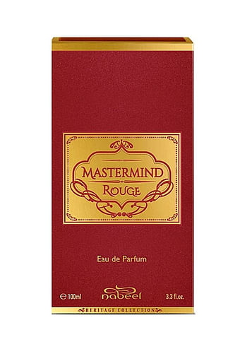 Nabeel Mastermind Rouge Eau De Parfum 100 ML For Men and Women