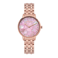 Police Chapada Women’s Analogue Quartz Watch With Pink Dial And Rose Gold Stainless Steel Bracelet – Pl.15700LSR-29m