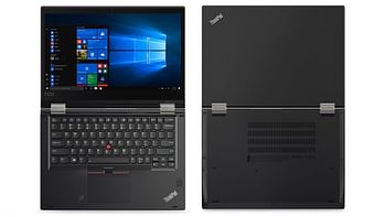 Lenovo ThinkPad Yoga X380 - 13.3 Inch 2 in 1 Touch And Pen FHD Display - Pen Included - Intel Core i5-8350U 8th Gen Processor - 8GB DDR4 RAM - 512GB NVMe SSD - Finger Print - Backlit KB - Thunderbolt Type C - Windows10 Pro - BLK
