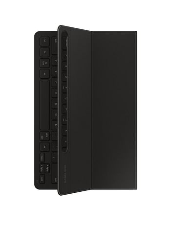 لوحة مفاتيح غطاء الكتاب الرسمي لهاتف سامسونج جالاكسي لأجهزة تاب اس 9 واس9 5 جي واس 9 اف اي  وإس 9 إف إي 5 جي- أسود