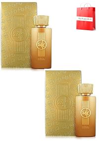 2 Pieces Set Nabeel Gold 24k Eau De Parfum 100 ML