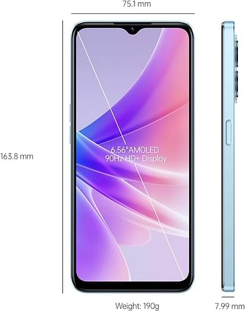 Oppo A77 5G Dual Sim 64GB ROM 4GB RAM Ocean Blue