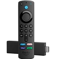 Amazn Streaming Media Player Fire Tv Stick 4k With Alexa Voice Remote 3rd Gen - Black