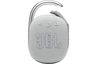 JBL Clip 4 Portable Bluetooth Speaker-White