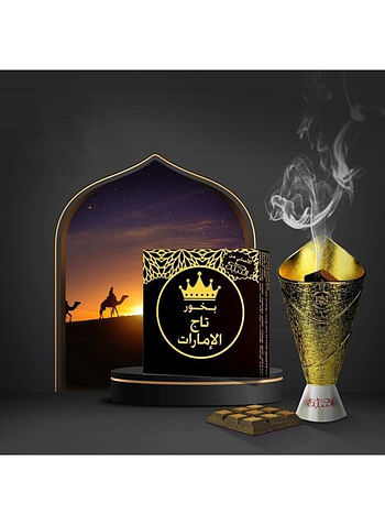 2Pcs Bakhoor Crown of Emirates Incense 40GMS