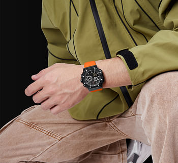NAVIFORCE New Arrival 2023 NF9216T Casual Sport Men's Watch Digital Alarm Man Clock Durable Silicone Waterproof Luminous Men Quartz Wristwatches - B/B/O