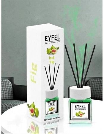 Eyfel Reed Diffuser Acacia Room Air Freshener 120ml - Multicolor