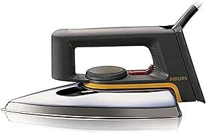 PHILIPS 1100W Classic Dry Iron with Linished Soleplate - HD1172/27