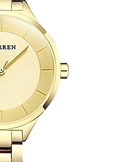 CURREN Women's Stainless Steel Analog Watch WT-CU-9015-GO#D2 - 26 mm - Gold