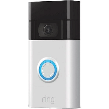 Ring 1080p Video Doorbell Satin Nickel