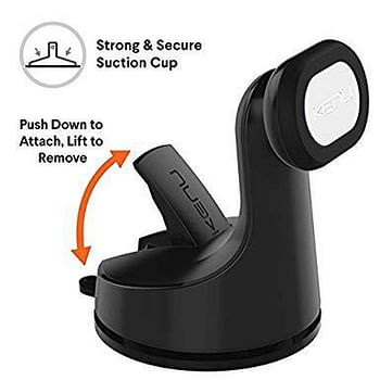 Kenu - Airbase Magnetic Premium Suction Mount Black