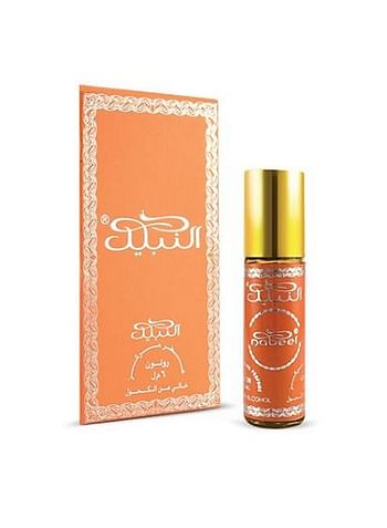Nabeel 7 Pieces Ultimate Nabeel Alcohol-Free Roll Ons Collection Authentic Arabic Fragrance Oil Perfume Dahn Al Oud, Amiri, Gold 24k, Touch Me, Nasaem, Antar, Jannet El Firdaus 6 ML