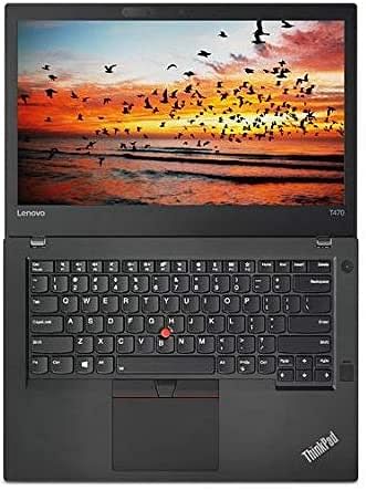 Lenovo ThinkPad T470 Laptop (20JM-S0Q000) Intel i5-6300U, 8GB RAM, 256GB SSD, 14-inch FHD 1920x1080, WIn10 Pro, 720p Webcam, 65W AC Adapter