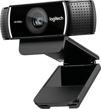 Logitech Webcam Pro1080p HD Webcam for HD Video Streaming and Recording (960-001415) Black